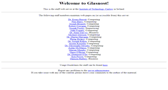 Desktop Screenshot of glasnost.itcarlow.ie