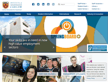 Tablet Screenshot of itcarlow.ie
